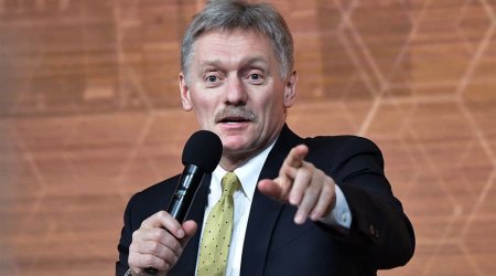 Peskov Ərdoğana təqdim edilən türk dünyası xəritəsindən danışdı: “Təəssüf edirəm ki...” - VİDEO
