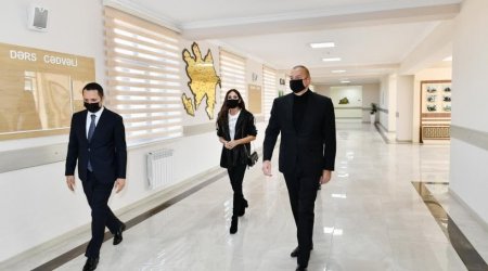 Heydər Əliyev Fondu Qubada məktəb tikdi - YENİLƏNİB - FOTO
