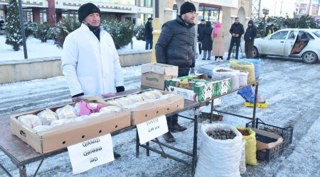 Qubada Yeni il yarmarkası keçirilir - Qiymətlər ÇOX UCUZDUR - FOTO