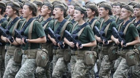 Ukraynada qadınların hərbi qeydiyyata alınmasına başlanıldı – 2022-ci ilin sonuna qədər…