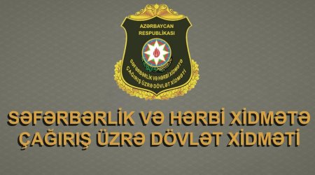 Səfərbərlik və Hərbi Xidmətə Çağırış üzrə Dövlət Xidmətinin hərbçilərinə ali hərbi rütbələr verildi