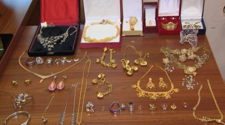 Bakıda evdən 150 min dollarlıq qızıl oğurlanıb – FOTO/VİDEO