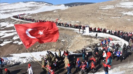 Qarsda Sarıqamış şəhidlərinin anım mərasimi keçirildi