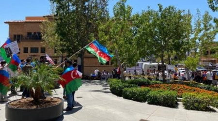 Ermənilərdən ABŞ-dakı konsulluğumuza qarşı TƏXRİBAT - FOTO