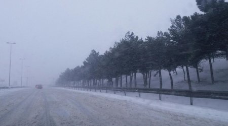 XƏBƏRDARLIQ: Sabah Bakıya qar yağacaq, yollar buz bağlayacaq