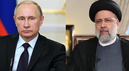 Putin İran prezidenti ilə danışıqlar aparacaq