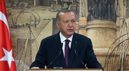 Ərdoğan: “Aralıq dənizindən Avropaya qaz ancaq Türkiyə vasitəsilə nəql edilə bilər”