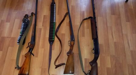 Cəlilabad sakinlərində qanunsuz silah aşkarlandı