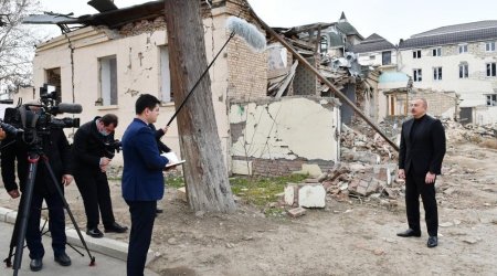 İlham Əliyev Azərbaycan Dövlət İnformasiya Agentliyinə müsahibə verdi