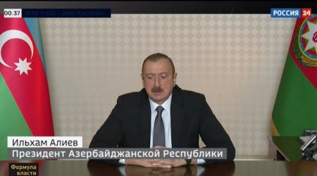 Azərbaycan Prezidenti Mixail Qusmanla özünütəcrid rejimindən danışdı