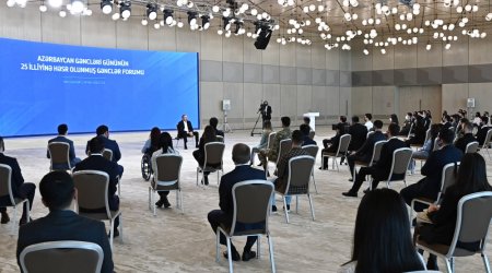 İlham Əliyev gənclərin suallarını cavablandırdı - VİDEO