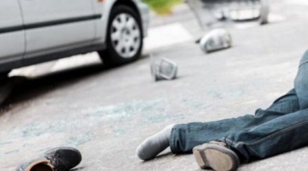 Ağdaşda avtomobilin vurduğu piyada öldü