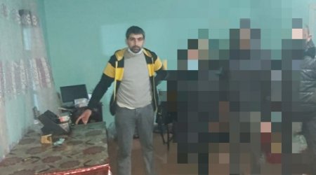 Evində narkotik və psixotrop maddə gizlədən keçmiş məhkum saxlanıldı - FOTO