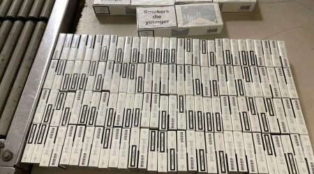 Şirniyyat paketlərinin içərisində siqaret keçirmək istədi, saxlanıldı