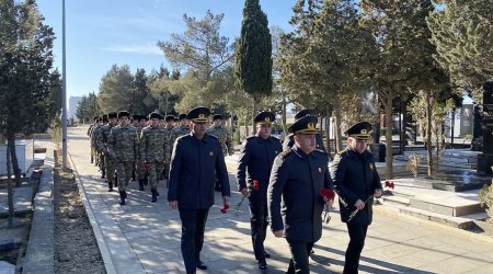Milli Qəhrəman Mübariz İbrahimovun xatirəsi anıldı - FOTO