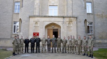 NATO zabitləri Azərbaycanda təlim keçir – FOTO