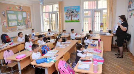 Bakıda daha 4 məktəbdə əyani tədris bərpa olundu