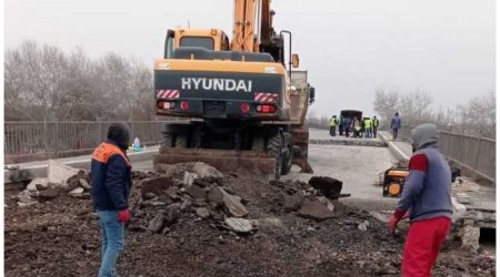 Kür çayının Sabirabaddan keçən hissəsindəki körpü bərpa olunacaq – FOTO