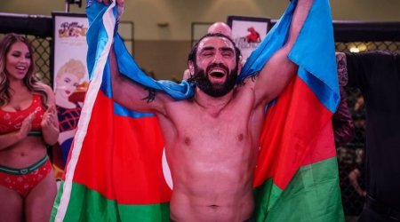 ABŞ-da keçirilən döyüşdə azərbaycanlı idmançı qalib gəldi - FOTO