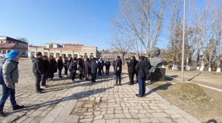 Beynəlxalq Multikulturalizm Qış Məktəbinin iştirakçıları Şuşa şəhərindədirlər – FOTO