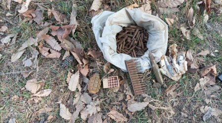 Samuxda silah-sursat tapıldı – Park ərazisində 