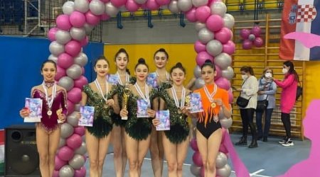 2 gimnastımız Budapeştdə çempion oldu - FOTO