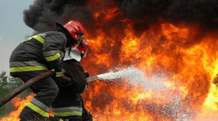 İlisudakı güclü yanğın söndürülüb - FHN açıqlama yaydı