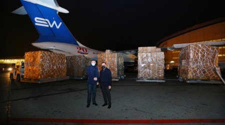 Azərbaycanın Ukraynaya humanitar tibbi yardımı belə yola salındı – FOTO/VİDEO