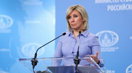 Zaxarova Ukraynadakı vəziyyətə görə Qərbi günahlandırdı
