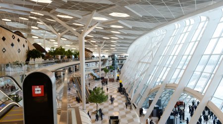 Saxta sənədlərlə ölkədən çıxmaq istəyən şəxslər Bakı aeroportunda saxlanıldı - FOTO