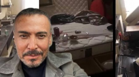 Ərəblər müğənninin kirayə götürdükləri evini bu hala saldılar... - VİDEO