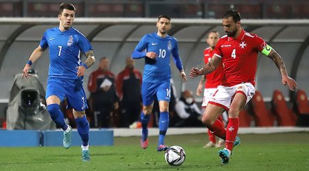 Malta - Azərbaycan oyunundan FOTOLAR 