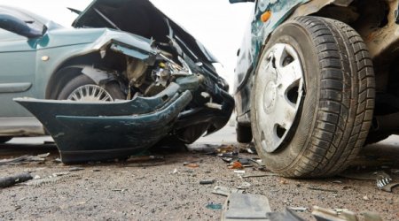 Qazaxda zəncirvari qəza – Bir ailənin 3 üzvü yaralandı