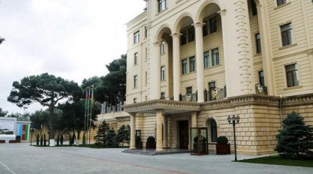 Müdafiə Nazirliyi AÇIQLAMA yaydı: