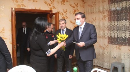 Türkiyənin bu qurumu Gəncədə aztəminatlı ailəyə ev verdi - FOTO