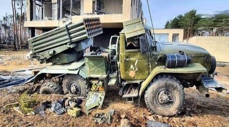 Ukraynada iş adamı öz evinin raketlə vurulmasını istədi - FOTO