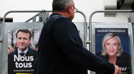 Fransada prezident seçkilərində 2-ci tura 2 namizəd keçdi - FOTO