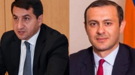 Xüsusi nümayəndə Hikmət Hacıyev və Qriqoryanla TELEFONLA DANIŞDI