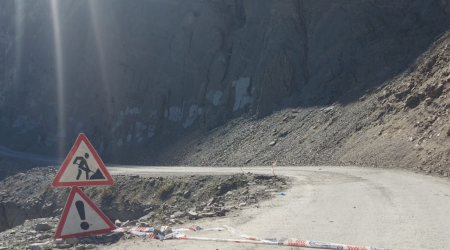 Uçquna görə bağlanan Lahıc yolu açıldı