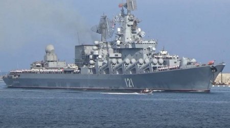 Rusiyanın partlayan “Moskva” kreyseri ilə bağlı YENİ XƏBƏR: “Batmayıb”