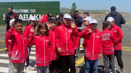 Türkiyəli məktəblilər Prezidentin dəvəti ilə Füzuli və Şuşada oldular - FOTO 