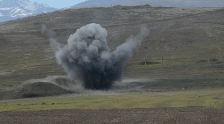 Müdafiə Nazirliyindən döyüş sursatlarının utilizasiyası ilə bağlı AÇIQLAMA