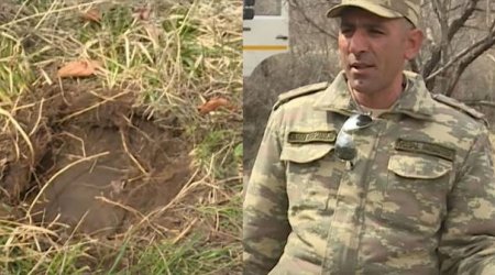 Kəlbəcərdə bir əsgər 20 nəfəri daşıyan avtobusun minaya düşməsinin qarşısını son anda aldı - VİDEO