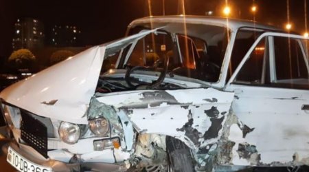 Bakıda 3 avtomobil toqquşdu – XƏSARƏT ALAN VAR