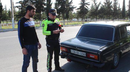 Zaqatalada yol polisi 35 sürücünü cərimələdi - FOTO