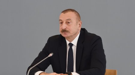 Prezident: “Ermənistan sərhədinədək dəmir yolu bu ilin sonuna qədər hazır olacaq”