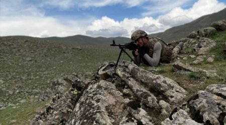 Terrorçularla atışmada bir Türk hərbçisi şəhid oldu