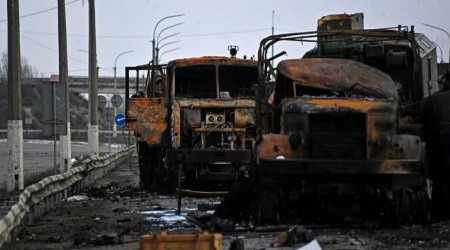 Rusiya ordusunun itkiləri açıqlandı: 6 tank, 5 artilleriya qurğusu, 22 zirehli texnika...
