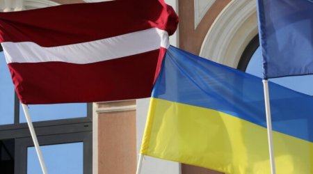 Latviya Ukraynaya yardım edən lider ölkələr sırasına daxil oldu