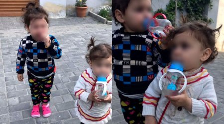 2 uşağını atıb qaçan ana özünü yandırmaq istədi - VİDEO